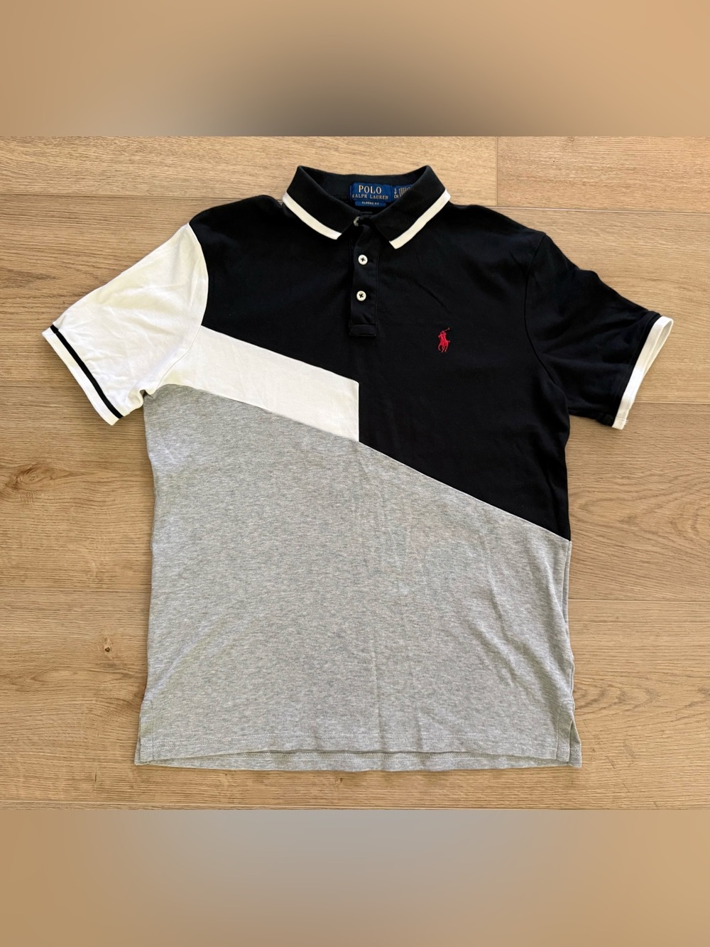 Polo Ralph Lauren Classic Fit Colorblock Polo Shirt Men’s Small